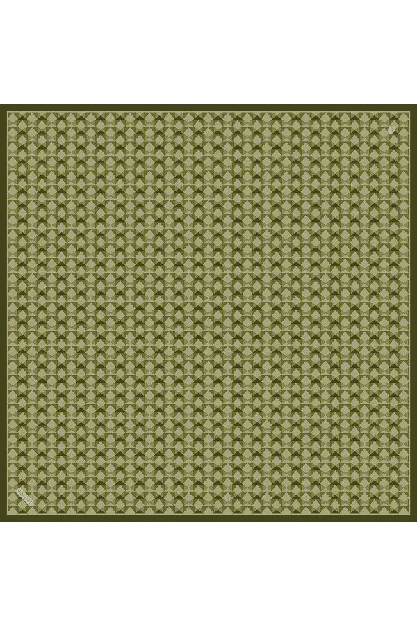Poanes Minimal Desen Twill İpek Eşarp