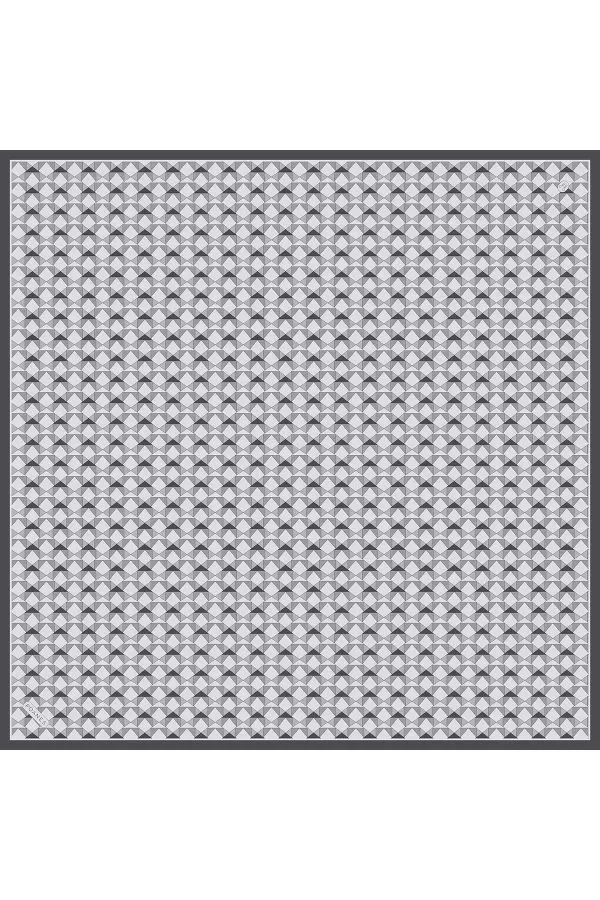 Poanes Minimal Desen Twill İpek Eşarp