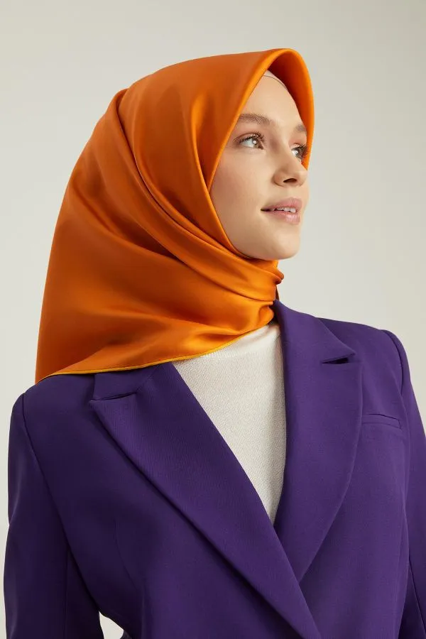 Poanes DÜZ ÇİFT TARAFLI TWILL İPEK EŞARP video önizlemesi